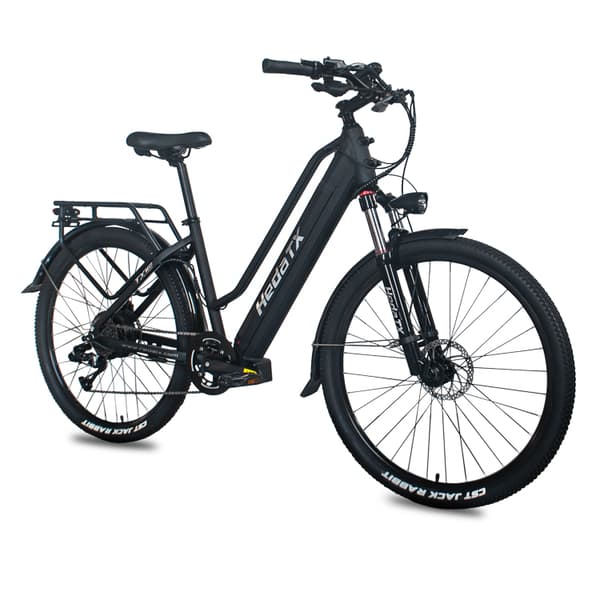 Hedatx TXC10 Sähköpyörä Aikuisille 350W:n Sähköpyörä 48V19,2 Ah:n Akulla, Kaupunki- ja Lähiliikennekäyttöön, Sähköpyörä 27,5 Tuuman Renkaalla