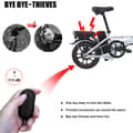 Miniatyrbild 8 av 11: ：Hedatx MINI City Commuter Elcykel 400W Motor Vuxen Elcykel 48V13AH Batteri Elcykel 14 Tums Däck Elcykel