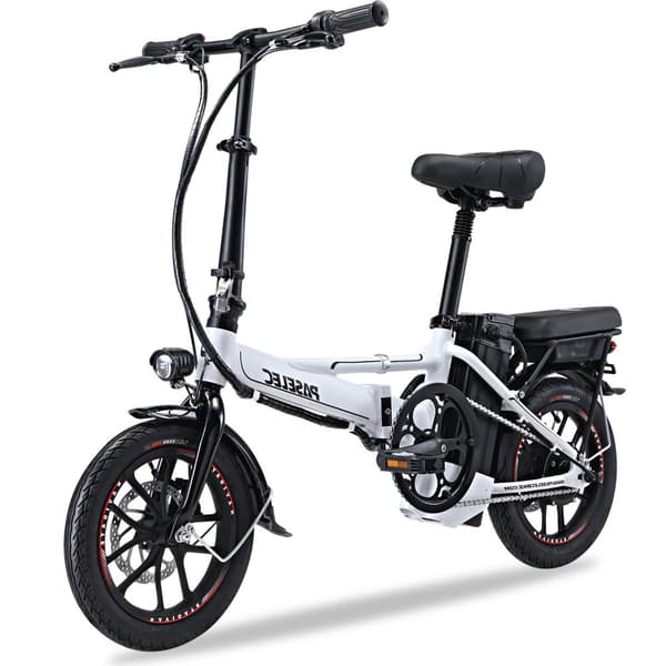 ：Hedatx MINI City Commuter Elcykel 400W Motor Vuxen Elcykel 48V13AH Batteri Elcykel 14 Tums Däck Elcykel