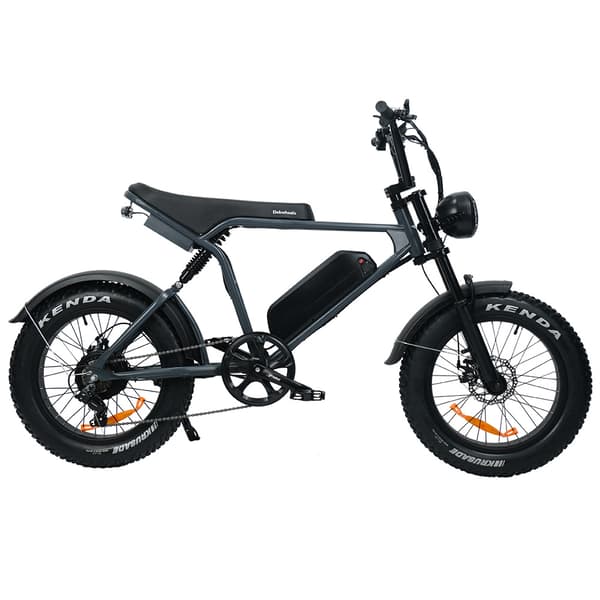 ELEKWHEELS E6 Aikuisille Tarkoitettu Sähköpyörä 500 W Sähköpyörä 48V15Ah Akulla, Maastoon Sopiva Sähköpyörä, 20 Tuuman Paksurenkainen Sähköpyörä