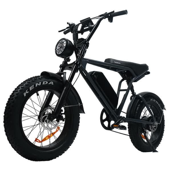 ELEKWHEELS E6 Aikuisille Tarkoitettu Sähköpyörä 500 W Sähköpyörä 48V15Ah Akulla, Maastoon Sopiva Sähköpyörä, 20 Tuuman Paksurenkainen Sähköpyörä