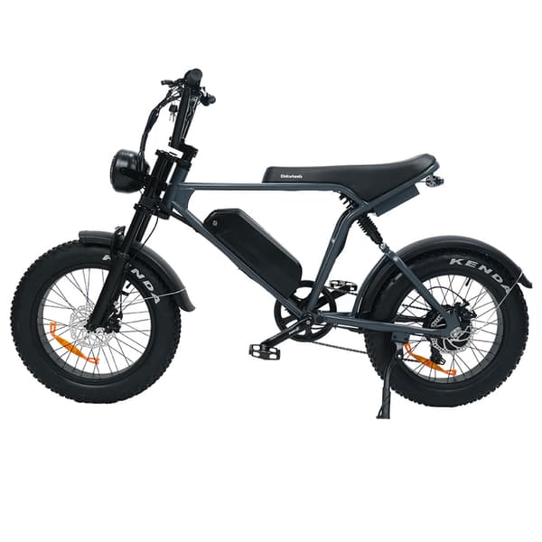 ELEKWHEELS E6 Aikuisille Tarkoitettu Sähköpyörä 500 W Sähköpyörä 48V15Ah Akulla, Maastoon Sopiva Sähköpyörä, 20 Tuuman Paksurenkainen Sähköpyörä