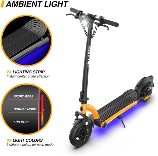 El-løbehjul Hikerboy Foxtrot Plus 500W RGB 40 km