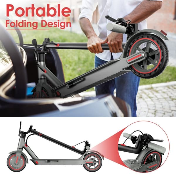 Elscooter elcykel - 2025 - OOK-TEK D8 KickScooter Elsparkcykel elkick - 30km/h