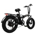 Pikkukuva 3 / 11: BAOLUJIE DZ2002 aikuisten sähköpyörä 500W moottori Ebike 48V13Ah akku kaupungin sähköpyörä 20 tuuman rasva rengas sähköpyörä