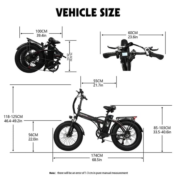 BAOLUJIE DZ2002 aikuisten sähköpyörä 500W moottori Ebike 48V13Ah akku kaupungin sähköpyörä 20 tuuman rasva rengas sähköpyörä