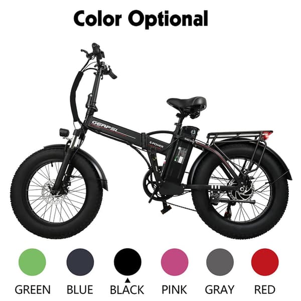 BAOLUJIE DZ2002 aikuisten sähköpyörä 500W moottori Ebike 48V13Ah akku kaupungin sähköpyörä 20 tuuman rasva rengas sähköpyörä