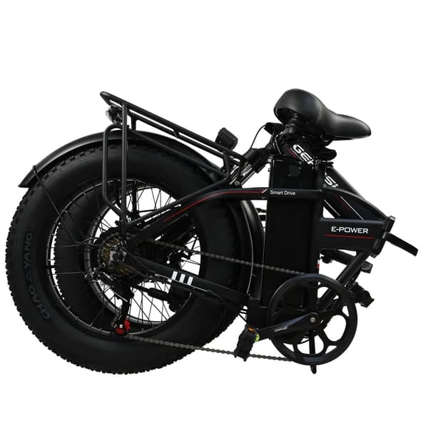 BAOLUJIE DZ2002 aikuisten sähköpyörä 500W moottori Ebike 48V13Ah akku kaupungin sähköpyörä 20 tuuman rasva rengas sähköpyörä