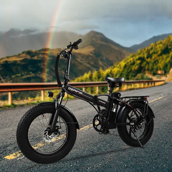 BAOLUJIE DZ2002 aikuisten sähköpyörä 500W moottori Ebike 48V13Ah akku kaupungin sähköpyörä 20 tuuman rasva rengas sähköpyörä