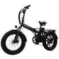 Pikkukuva 1 / 11: BAOLUJIE DZ2002 aikuisten sähköpyörä 500W moottori Ebike 48V13Ah akku kaupungin sähköpyörä 20 tuuman rasva rengas sähköpyörä