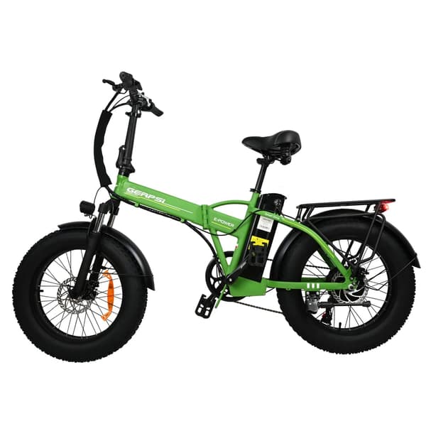 BAOLUJIE DZ2002aikuisten Sähköpyörä 500W Moottori 20 Tuuman Renkaat All-Terrain Polkupyörä 48V13AH Akku Taitettava Sähköpyörä