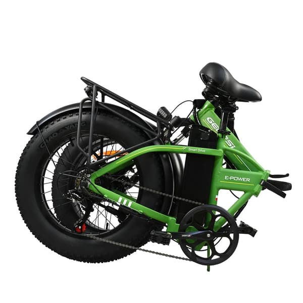 BAOLUJIE DZ2002aikuisten Sähköpyörä 500W Moottori 20 Tuuman Renkaat All-Terrain Polkupyörä 48V13AH Akku Taitettava Sähköpyörä