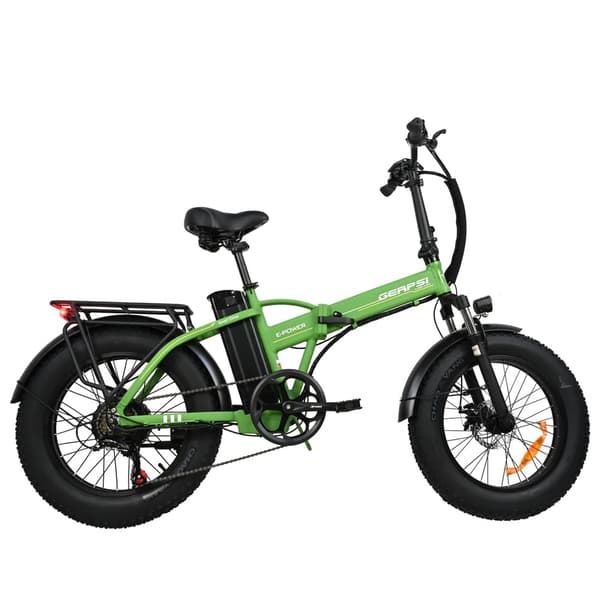 BAOLUJIE DZ2002aikuisten Sähköpyörä 500W Moottori 20 Tuuman Renkaat All-Terrain Polkupyörä 48V13AH Akku Taitettava Sähköpyörä