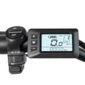 Miniatyrbild 9 av 11: Baolujie DZ2030 elcykel 48V 13Ah batteri, 500W effekt elcykel, 20x4,0 tum däck, vikbar, 40 km/t, vit elcykel
