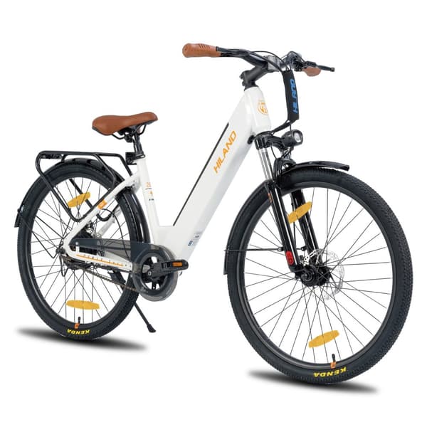 HILAND EHD803 Elcykel För Vuxna 250W Motor City Ebike 36V7.8Ah Batteri Elcykel För Kvinnor 26 Tums Däck Elcykel