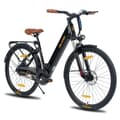 Miniatyrbild 1 av 11: HILAND EHD803 Elcykel För Vuxna 250W Motor Stadspendlare Elcykel 36V7.8Ah Batteri Elcykel 26 Tums Däck Elcykel