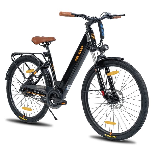 HILAND EHD803 City Commuter Elcykel 250W Motor Vuxen Elcykel 36V7.8Ah Batteri Elcykel 26 Tums Däck Elcykel