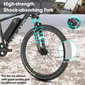 Miniatyrbild 10 av 11: HILAND EHD809 Elcykel För Vuxna 250W El-Mountainbike För Män 36V 7,8AH Elcykelbatteri 26-Tums Däck Elcykel För Män