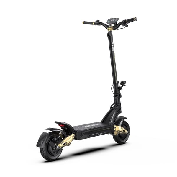 El-scooter OOTD S30, dobbeltmotor, 2400W 52V 23,4Ah, 10", sort