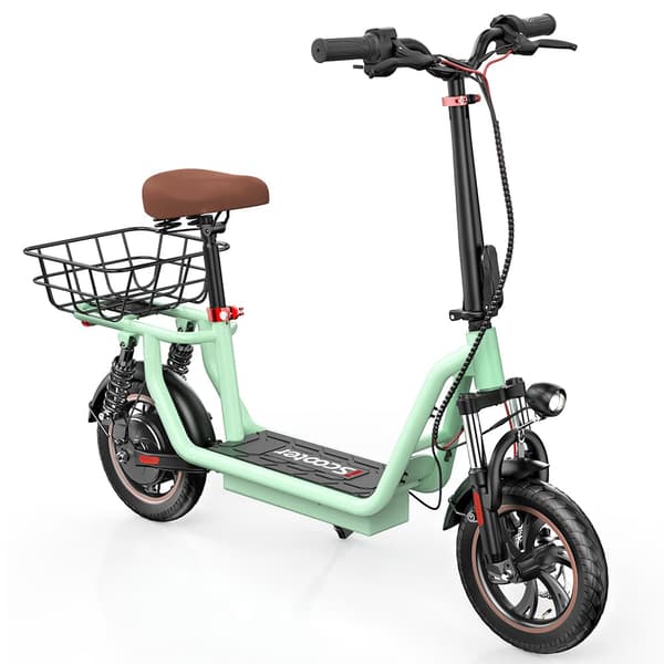 City El-Scooter iScooter i12, Motor 36V 500, 25 km/t, 12-tommer dæk