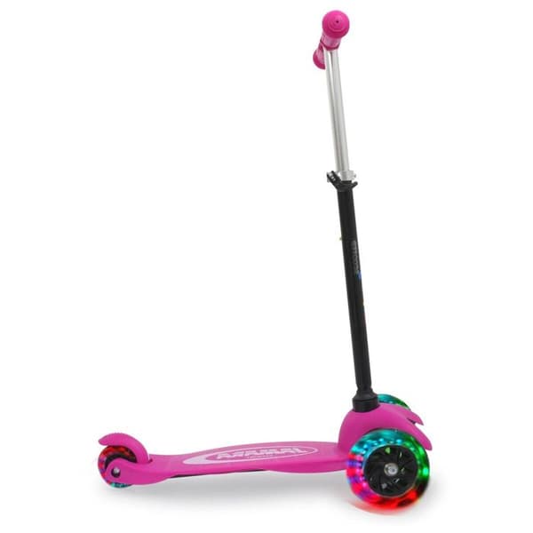 Skoter - JAMARA - Kicklight Green - Barn - Fritid - 5 år - Rosa - Blandat - 2 hjul - Vikt upp till 50 kg