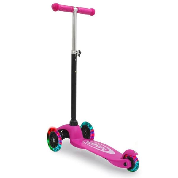 Skoter - JAMARA - Kicklight Green - Barn - Fritid - 5 år - Rosa - Blandat - 2 hjul - Vikt upp till 50 kg