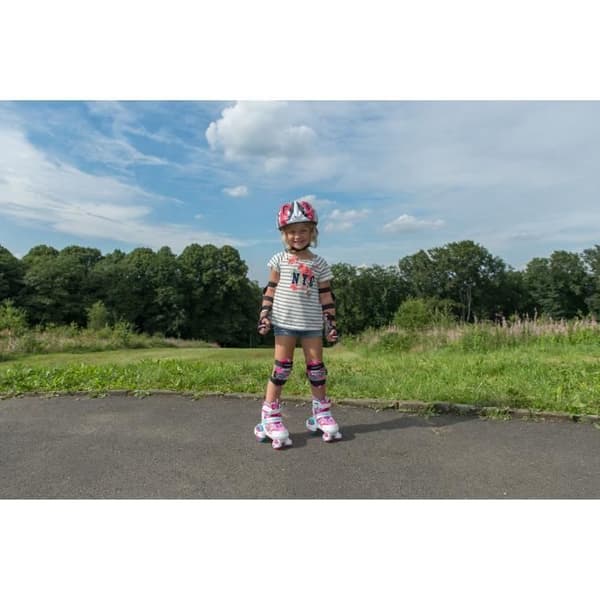 HUDORA 22042 - Rollerskate My First Quad Girl, storlek 26-29
