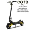 Miniatyrbild 1 av 11: OOTD S10 48V20AH batteri, räckvidd 70 km, 1400W motor, 10-tums däck, maximal hastighet 55 km/h, hopfällbar elscooter