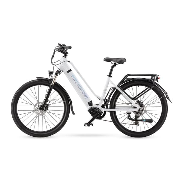 PURE UNICORN U8 City Commuter Elcykel 500W Motor Vuxen Elcykel 48V14Ah Batteri Elcykel 27,5 Tums Däck Elcykel