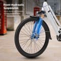 Miniatyrbild 10 av 11: PURE UNICORN U8 City Ebike 500W Motor Elcykel för Vuxna 48V14Ah Batteri Elcykel för Damer 27,5 Tums Däck Elcykel