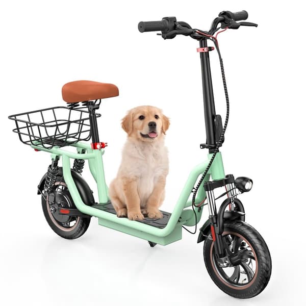 iScooter i12 Elscooter För Vuxna 500W Motor 36V7.5Ah Batteri Hopfällbar Elsparkcykel 12-Tums Däck Stadspendlare Elsparkcykel