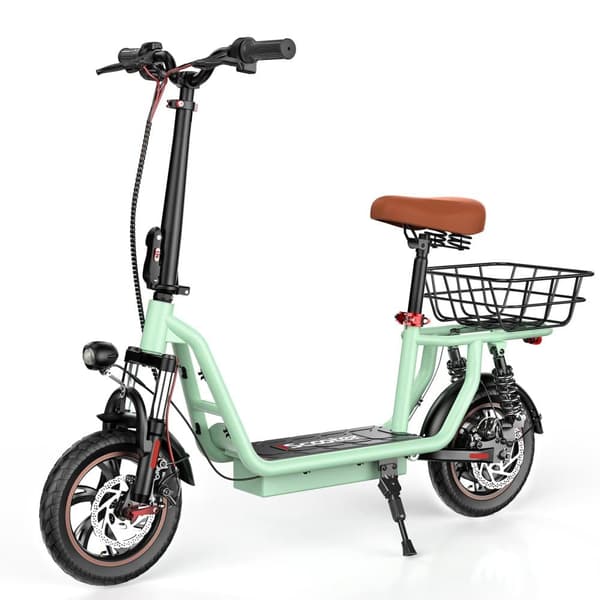 iScooter i12 Elscooter För Vuxna 500W Motor 36V7.5Ah Batteri Hopfällbar Elsparkcykel 12-Tums Däck Stadspendlare Elsparkcykel