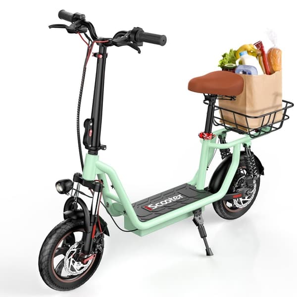 iScooter i12 Elscooter För Vuxna 500W Motor 36V7.5Ah Batteri Hopfällbar Elsparkcykel 12-Tums Däck Stadspendlare Elsparkcykel