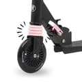Pikkukuva 8 / 9: HyperMotion Wally Lasten Skootteri – 2 Pyörää, Iskunvaimennin, PU-Pyörät, ABEC-7, Taitettava, Musta/Vaaleanpunainen, 4+