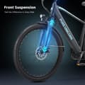Miniatyrbild 11 av 11: PURE UNICORN U3 Herr El-Mountainbike 48V 12.8Ah Batteri Vuxen Elcykel 750W Motor Herr Elcykel 29 Tums Däck