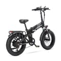 Miniatyrbild 3 av 11: PURE UNICORN U4 City Commuter Elcykel 48V15Ah Batteri Elcykel för Vuxna 1000W Motor Elcykel 20 Tums Feta Däck Hopfällbar Elcykel