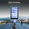 Miniatyrbild 10 av 11: PURE UNICORN U4 City Commuter Elcykel 48V15Ah Batteri Elcykel för Vuxna 1000W Motor Elcykel 20 Tums Feta Däck Hopfällbar Elcykel
