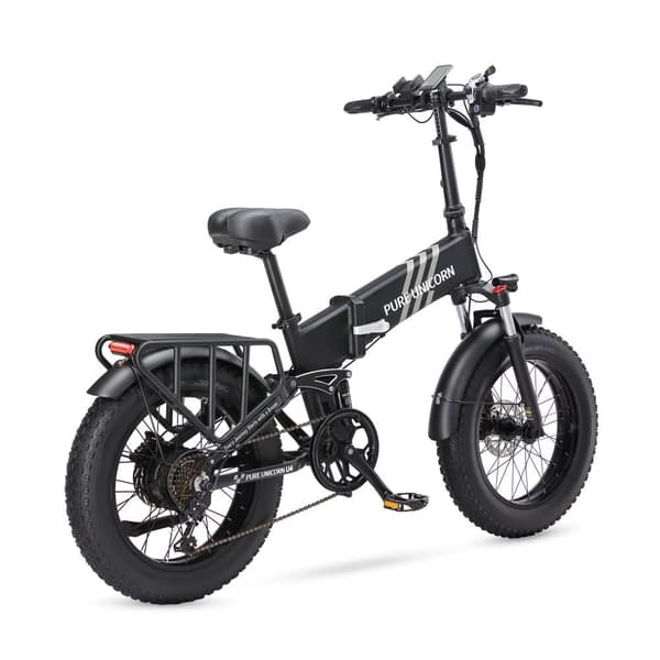 PURE UNICORN U4 Elcykel För Vuxna 1000W Motor Stadspendlare Elcykel 48V15Ah Batteri Elcykel 48KM/H Maxhastighet Hopfällbar Elcykel