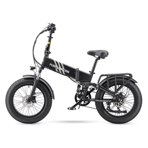 PURE UNICORN U4 City Commuter Elcykel 1000W Motor Vuxen Elcykel 48V15Ah Batteri Elcykel 48KM/H Maxhastighet Hopfällbar Elcykel
