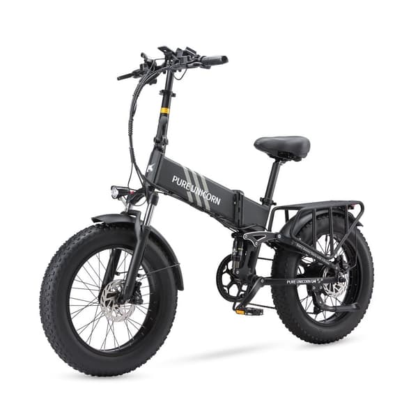 PURE UNICORN U4 City Commuter Elcykel 1000W Motor Vuxen Elcykel 48V15Ah Batteri Elcykel 48KM/H Maxhastighet Hopfällbar Elcykel