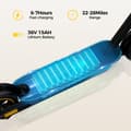 Pikkukuva 3 / 7: V10PRO 2025 Elscooter Elsparkcykel 40km/h elcykel scooter kickbike
