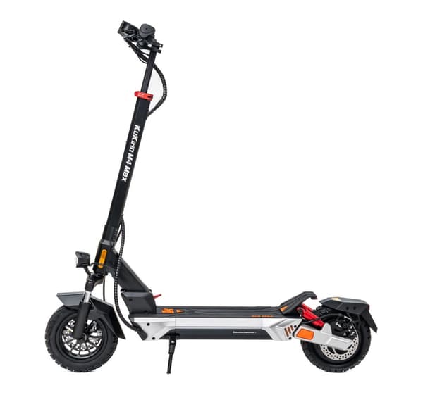 KuKirin G4 Max taitettava sähköskootteri 10 tuumaa, 800 W moottori, 48 V 18,2 Ah akku, huippunopeus 45 km/h, kantama 64 km, kaksoislevyjarru