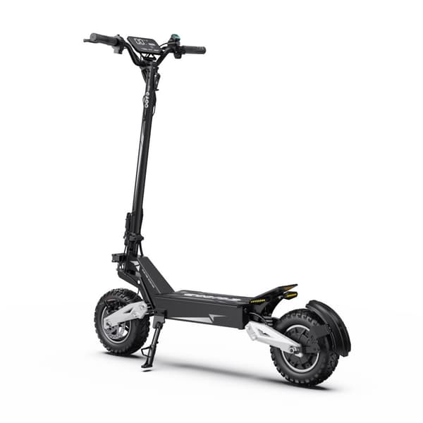 OOTD T10 taittuva sähköpotkulauta, 13 Ah akku, 35–45 tuntia akunkestoa, 500 W moottori, 25 km/h, nopeusrajoitus avattavissa