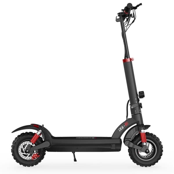 IScooter iX6 taitettava E-skootteri 1000W moottori 48V17.5Ah akku NFC Start E-skootteri monitoiminen LCD-instrumentti E-skootteri