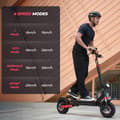 Pikkukuva 6 / 11: iScooter iX5S E-Scooter 48V 15Ah akku 1000W moottori Max 25km/h nopeus K-skootteri luistonesto maasto pneumaattinen 11 tuumaa