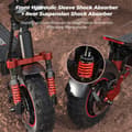 Pikkukuva 7 / 11: iScooter iX5S E-Scooter 48V 15Ah akku 1000W moottori Max 25km/h nopeus K-skootteri luistonesto maasto pneumaattinen 11 tuumaa