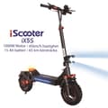 Pikkukuva 1 / 11: iScooter iX5S E-Scooter 48V 15Ah akku 1000W moottori Max 25km/h nopeus K-skootteri luistonesto maasto pneumaattinen 11 tuumaa