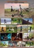 Miniatyrbillede 9 af 11: 2025 Ny KUKIRIN G2 Master E-Scooter 52V 20.8AH Battary 1000W*2 børsteløs motor 60KM/t Off-road E-Scooter