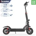 Miniatyrbillede 1 af 11: IScooter iX6 Foldbar E-Scooter 48V17.5Ah Batteri 1000W Motor NFC Start E-Scooter Multifunktionel LCD Instrument E-Scooter