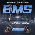 Miniatyrbillede 6 af 11: IScooter iX6 Foldbar E-Scooter 48V17.5Ah Batteri 1000W Motor Multifunktionel NFC Start E-Scooter LCD Instrument E-Scooter